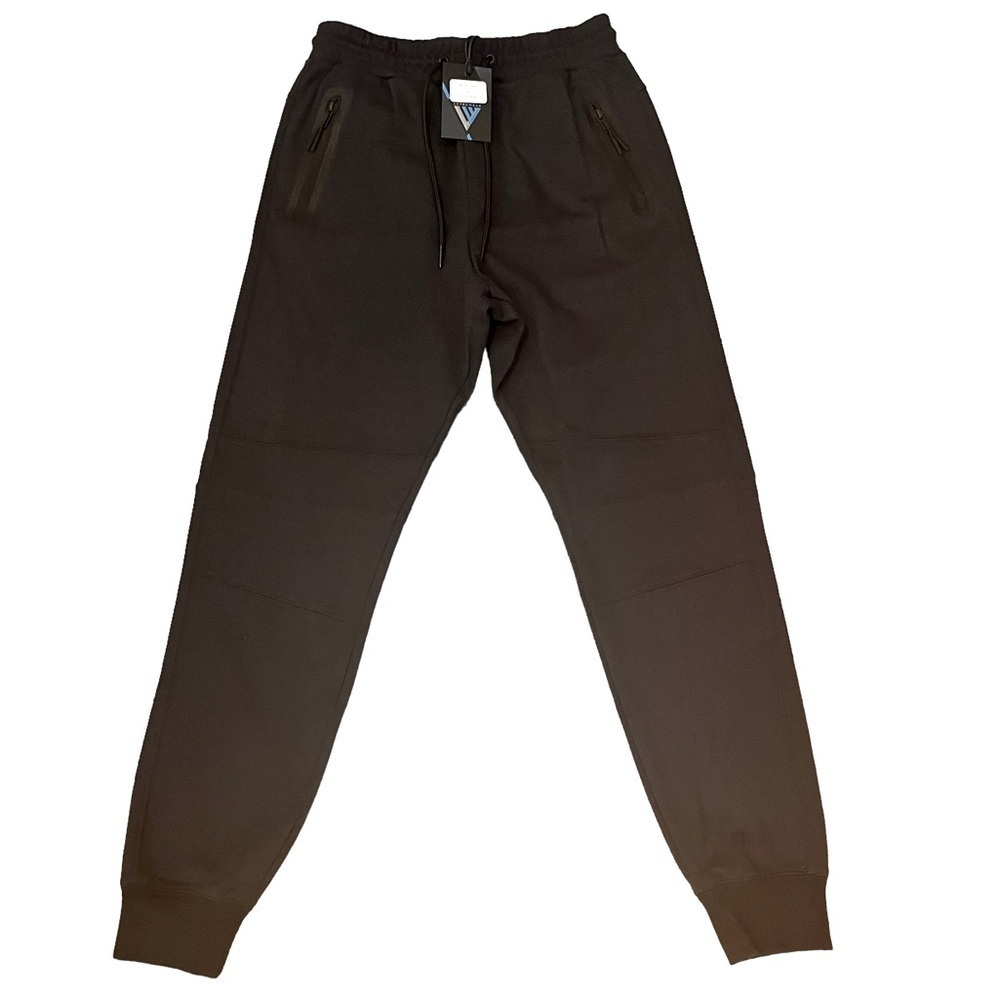 LEVELWEAR Black Junior Triumph Sweatpants with Aurora Tigers on Leg (Large)